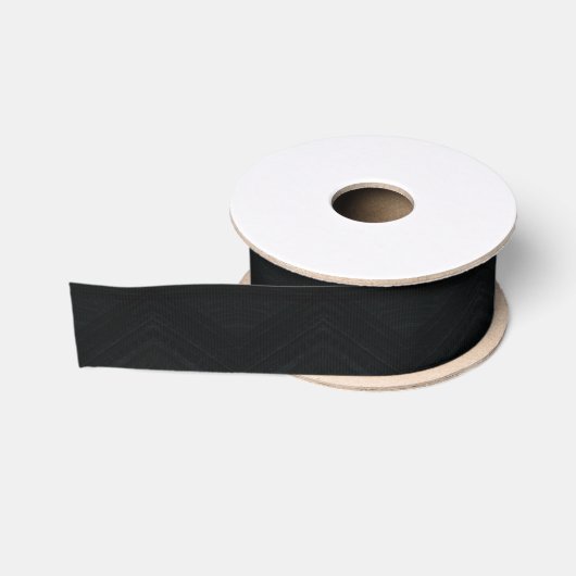 Annahme | Dunkle Abstrakte Textur Ripsband (Spule)