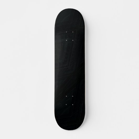 Annahme | Dunkle Abstrakte Textur Skateboard (Vorne)