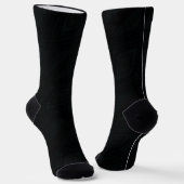 Annahme | Dunkle Abstrakte Textur Socken (Gewinkelt)