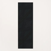 Annahme | Dunkle Abstrakte Textur Yogamatte (Vorderseite)