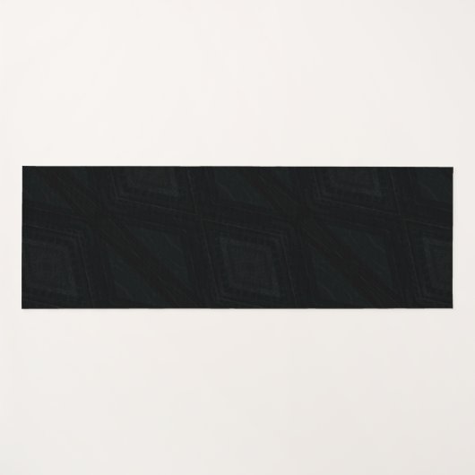 Annahme | Dunkle Abstrakte Textur Yogamatte (Vorderseite (Horizontal))