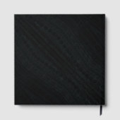 Annahme | Dunkle eklektische Textur Gästebuch (Rückseite)