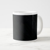 Annahme | Dunkle eklektische Textur Jumbo-Tasse (Vorderseite Rechts)