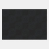 Annahme | dunkle geometrische Textur Geschenkpapier Set (Vorderseite 3)