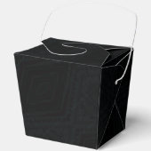 Annahme | dunkle geometrische Textur Geschenkschachtel (Vorderseite)