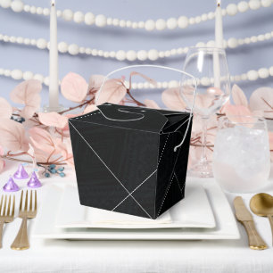 Annahme dunkle geometrische Textur Geschenkschachtel