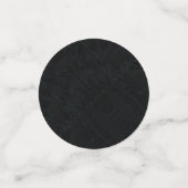 Annahme | dunkle geometrische Textur Konfetti (Klein Vorderseite)