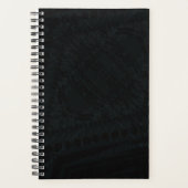 Annahme | dunkle geometrische Textur Planer (Vorderseite)