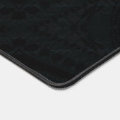 Annahme | dunkle geometrische Textur Schreibtischunterlage (Ecke)