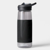 Annahme | dunkle geometrische Textur Trinkflasche (Links)