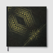 Annahme | Dunkle Gothic Textur Gästebuch (Vorderseite)