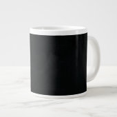 Annahme | Dunkle Gothic Textur Jumbo-Tasse (Vorderseite Rechts)