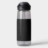 Annahme | Dunkle Gothic Textur Trinkflasche (Rückseite)