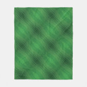 Annahme | Green Eclectic Boho Muster Fleecedecke (Vorderseite)