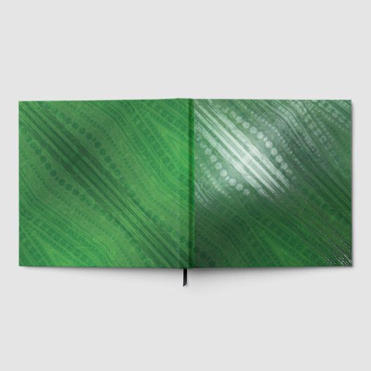 Annahme | Green Eclectic Boho Muster Gästebuch (Voll)