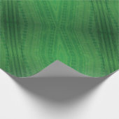 Annahme | Green Eclectic Boho Muster Geschenkpapier (Ecke)