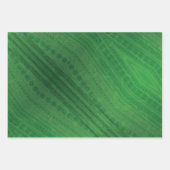 Annahme | Green Eclectic Boho Muster Geschenkpapier Set (Vorderseite)