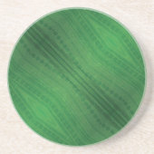 Annahme | Green Eclectic Boho Muster Getränkeuntersetzer (Vorne)