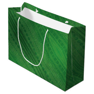 Annahme   Green Eclectic Boho Muster Große Geschenktüte