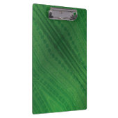 Annahme | Green Eclectic Boho Muster Klemmbrett (Rechts)