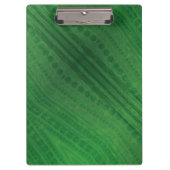 Annahme | Green Eclectic Boho Muster Klemmbrett (Vorderseite)