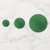 Annahme | Green Eclectic Boho Muster Konfetti (Vorderseiten)