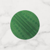 Annahme | Green Eclectic Boho Muster Konfetti (Klein Vorderseite)