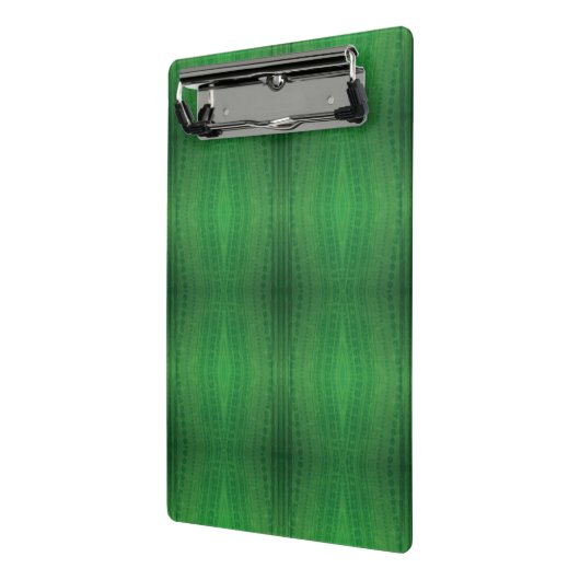 Annahme | Green Eclectic Boho Muster Mini Klemmbrett (Gewinkelt2)