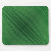 Annahme | Green Eclectic Boho Muster Mousepad (Vorne)