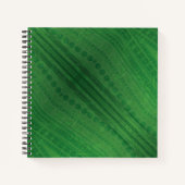 Annahme | Green Eclectic Boho Muster Notizblock (Vorderseite)