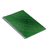 Annahme | Green Eclectic Boho Muster Notizblock (Rechte Seite)