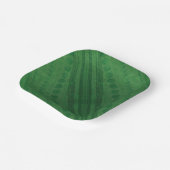 Annahme | Green Eclectic Boho Muster Pappteller (Gewinkelt)