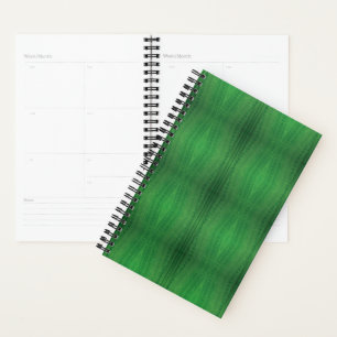 Annahme   Green Eclectic Boho Muster Planer