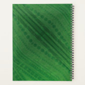 Annahme | Green Eclectic Boho Muster Planer (Rückseite)