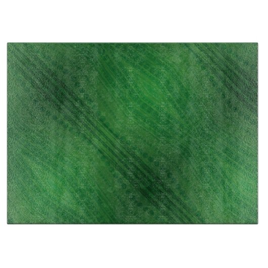 Annahme | Green Eclectic Boho Muster Schneidebrett (Vorderseite)