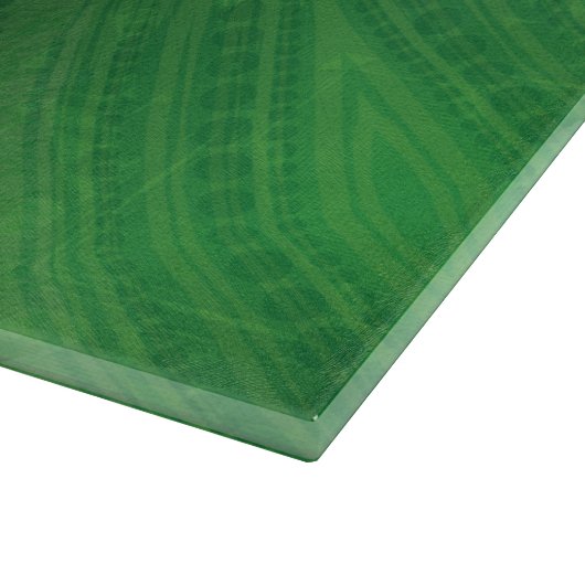 Annahme | Green Eclectic Boho Muster Schneidebrett (Ecke)