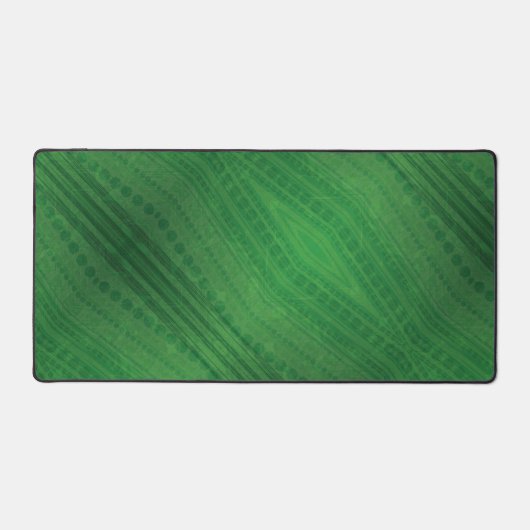 Annahme | Green Eclectic Boho Muster Schreibtischunterlage (Vorderseite)