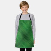 Annahme | Green Eclectic Boho Muster Schürze (Getragen)