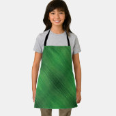 Annahme | Green Eclectic Boho Muster Schürze (Insitu)