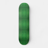 Annahme | Green Eclectic Boho Muster Skateboard (Vorderseite)