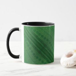 Annahme | Green Eclectic Boho Muster Tasse