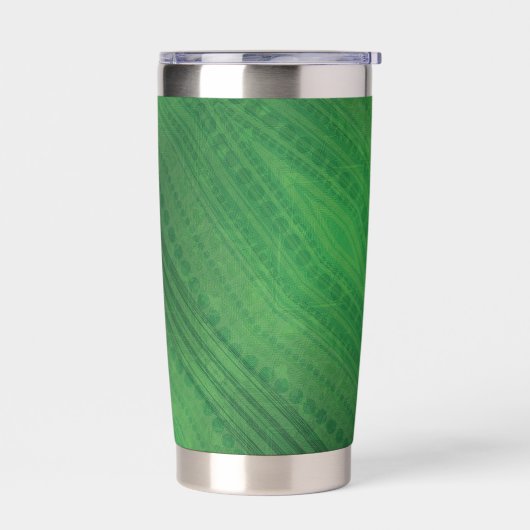 Annahme | Green Eclectic Boho Muster Thermobecher (Links)