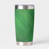 Annahme | Green Eclectic Boho Muster Thermobecher (Rückseite)