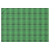 Annahme | Green Eclectic Boho Muster Tischdecke (Vorderseite (Horizontal))
