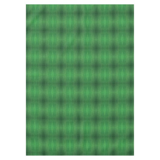 Annahme | Green Eclectic Boho Muster Tischdecke (Vorderseite)