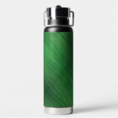 Annahme | Green Eclectic Boho Muster Trinkflasche (Hinten)