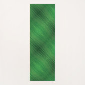 Annahme | Green Eclectic Boho Muster Yogamatte (Vorderseite)