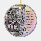 Annahme Keramik Ornament (Vorne)