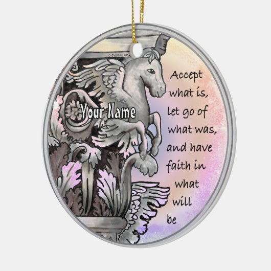 Annahme Keramik Ornament (Links)