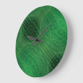Annahme | Medaillen für grüne Meditation Große Wanduhr (Winkel)